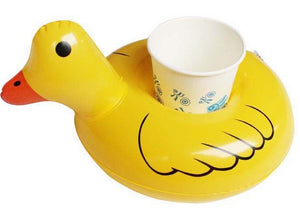 Flamingo Drink Holder Pool Float