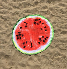 Load image into Gallery viewer, 3D Print Round Beach Towel