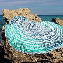 Load image into Gallery viewer, 3D Print Round Beach Towel