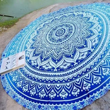 Load image into Gallery viewer, 3D Print Round Beach Towel