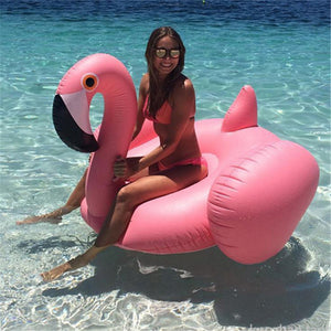 Flamingo Rose Gold Pool Float