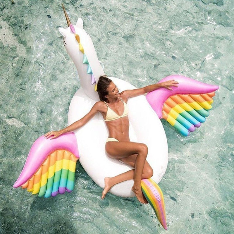 Rainbow Pegasus Pool Float