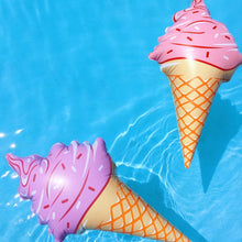 Load image into Gallery viewer, Ice Cream Cone Pool Float