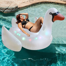 Load image into Gallery viewer, Led Swan Pool Float