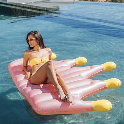 Pink Imperial Crown Pool Float